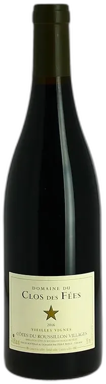 image du vin Domaine du Clos des Fées Vieilles Vignes Rouge Par Hervé Bizeul