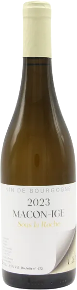 photo du vin Mâcon-Igé Sous la Roche 2023 Laly