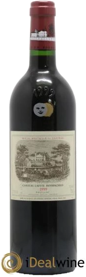 photo Château Lafite Rothschild 1er Grand Cru Classé 1999