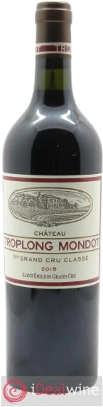 photo Château Troplong Mondot 1er Grand Cru Classé B 2015