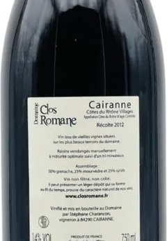 photo Domaine Clos Romane