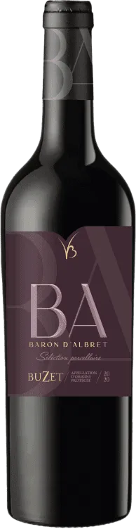 photo Baron d’Albret Sélection Parcellaires, 2020 a O.p Buzet, Vin Rouge