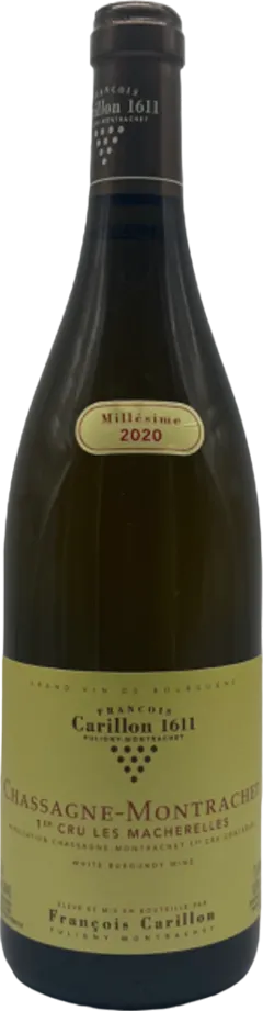 capture du vin Chassagne-Montrachet 1er Cru les Macherelles 2020