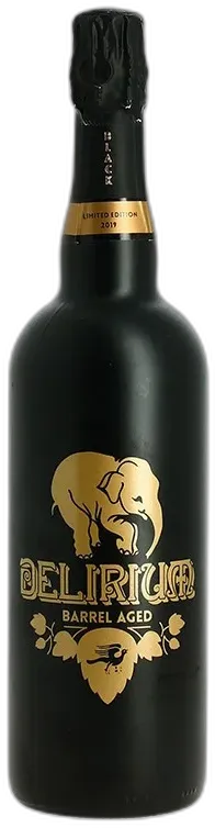 aperçu du vin Delirium Black Barrel Aged Edition Limité Bière Belge