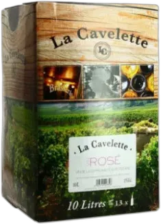 photo Bib Cavelette Rose Igp Coteaux de Peyriac