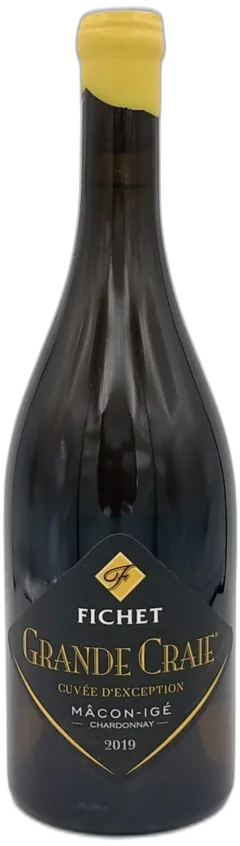 photos du vin Bourgogne Macon Ige 2019 "Grand Craie" Domaine Fichet