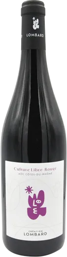 photo Domaine Lombard Côtes du Rhône Rouge Bio 2023