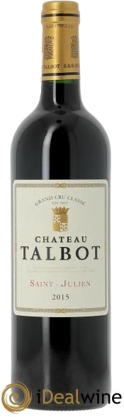 photo Château Talbot 4ème Grand Cru Classé 2015