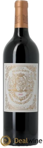 photo Pichon Longueville Baron 2ème Grand Cru Classé 2021