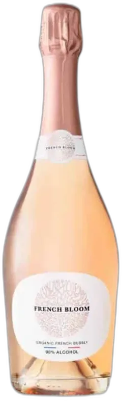 illustration du vin French Bloom Rosé Effervescent Sans Alcool Bio