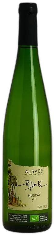 capture du vin Muscat Vin Blanc d’Alsace Bio Par Philippe Heitz