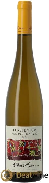 photo Alsace Riesling Grand Cru Furstentum Albert Mann 2021