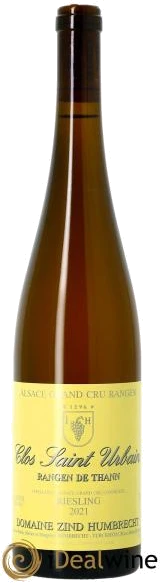 photo Alsace Riesling Grand Cru Rangen de Thann Clos Saint Urbain Zind-Humbrecht 2021