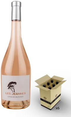 photo les Jeannes Côtes de Provence Rosé 2024