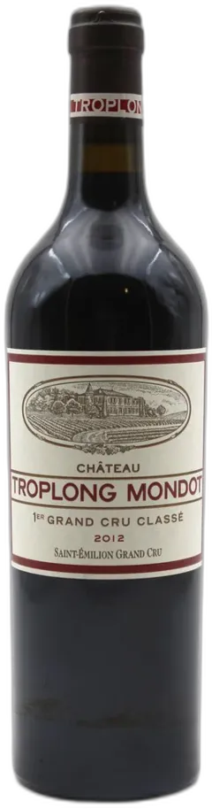 photo Château Troplong Mondot 2012 Rouge Aoc Saint-Émilion