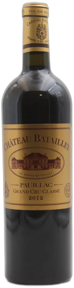 photo Château Batailley 2012 Aoc Pauillac