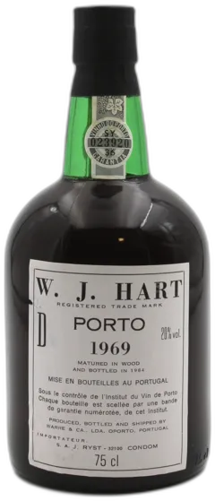 photo Porto jw Hart Millésime 1969