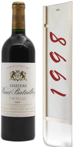 photo Château Haut Batailley 1998 Aoc Pauillac