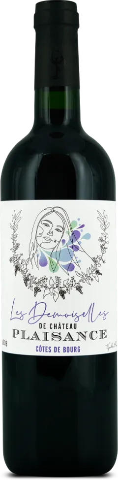 photo les Demoiselles de Château Plaisance 2018 Côtes de Bourg