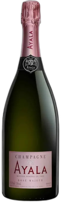 vue du vin Ayala Rosé Majeur Magnum