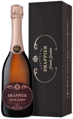 vue du vin Drappier Grande Sendree Rosé 2010