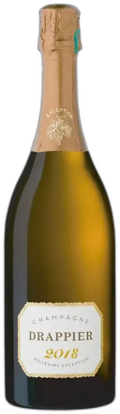 illustration du vin Drappier Millésime Exception 2018