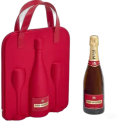photo Piper-Heidsieck Cuvée Brut Travel Flute Gift Set 2 Flûtes
