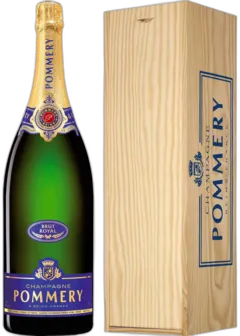 photo Pommery Brut Royal Salmanazar Bois