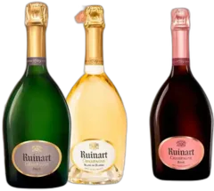 photo Ruinart Decouverte Brut, Blanc de Blancs, Rose