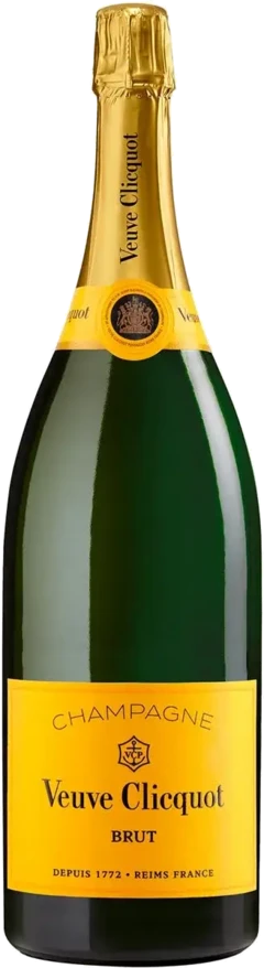 photo Veuve Clicquot Brut Carte Jaune Jéroboam Bois