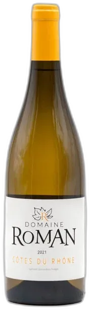 photo Domaine Roman Côtes du Rhône Blanc 2023