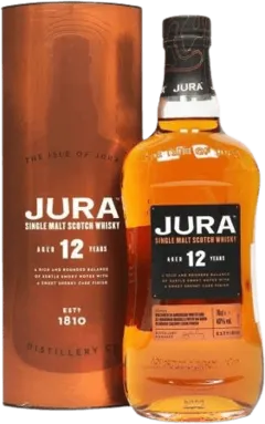 image du vin Ecosse Jura 12 Ans Single Malt