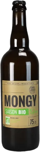 photo du vin Mongy Saison Brasserie Cambier Bio