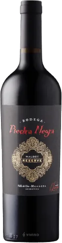 aperçu du vin Argentine Bodega Piedra Negra Malbec Reserve Mendoza