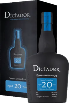 photo Rhum Dictador 20 Ans Colombie