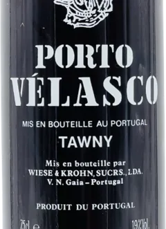 image du vin Wiese et Krohn Porto Velasco