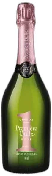 photo Toques & Clochers Cremant de Limoux Brut Rose Première Bulle Fuschia