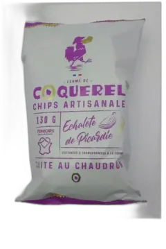 photo du vin Ferme Coquerel Chips Artisanale Chaudron Echalote de Picardie
