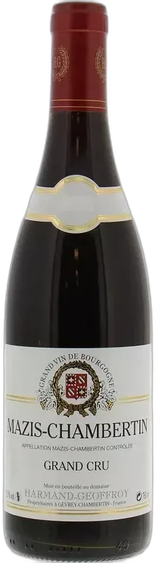 photo Domaine Harmand-Geoffroy Mazis-Chambertin Grand Cru 2022