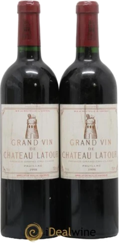 photo Château Latour 1er Grand Cru Classé 1998