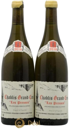 photo Chablis Grand Cru les Preuses Vincent Dauvissat 2010