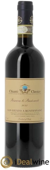 photo Chianti Classico Docg San Giusto A Rentennano Riserva le Baroncole Famille Martini di Cigala 2021