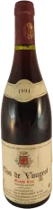 photo du vin Denis Mugneret Clos de Vougeot 1994
