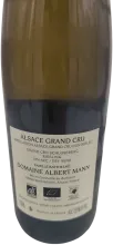 photo Albert Mann Riesling Schlossberg 2020