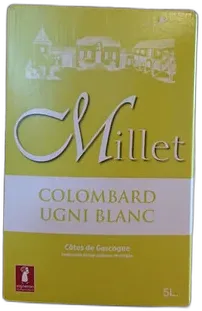 photo du vin Gascogne Blanc Cubi de Chateau de Millet