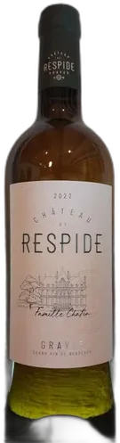 image du vin Chateau de Respide Graves Blanc