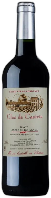 photo Clos de Castets Rouge 2015