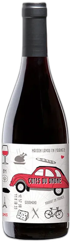 photo Lavau Vintage Tour Aoc Cotes du Rhone Rouge 2022