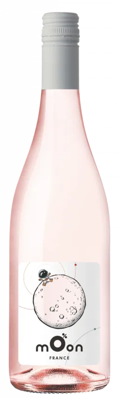 photo du vin Moon Rosé Zéro Alcool
