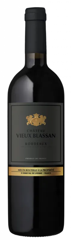 image du vin Château Vieux Blassan, Aop Bordeaux, Rouge